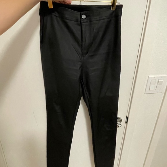 SHEIN pleather pants - Picture 2 of 4